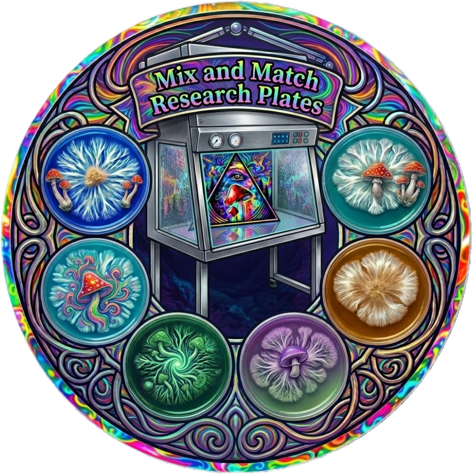 90mm Colonized Research Plate Bulk & Save