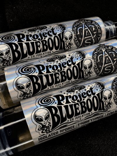 Project Bluebook(CG isolation)- Isolated Spore Syringe 10ml
