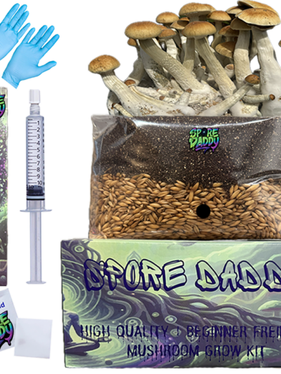 Spore Daddy’s Mushroom Grow Kit | Sterilized Bulk Manure Substrate & Hydrated Oats