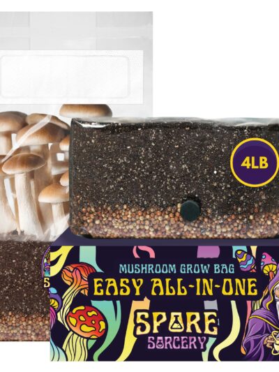 4lb All-In-One Mushroom Grow Kit In Bag (Spores Not Included)