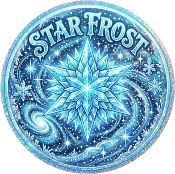 Star Frost 20ml iso spore Syringe by Black Forest Cultures