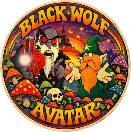 Black Wolf Avatar 90mm research plate by Black Forest Cultures