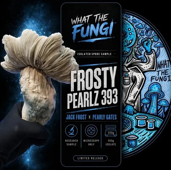 FROSTY PEARLZ 393 (Jack Frost x Pearly Gates) 10cc Isolated Spore Sample