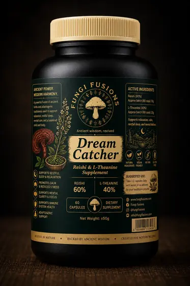 Fungi Fusions - Dream Catcher 60 Capsules by CB Shroomy