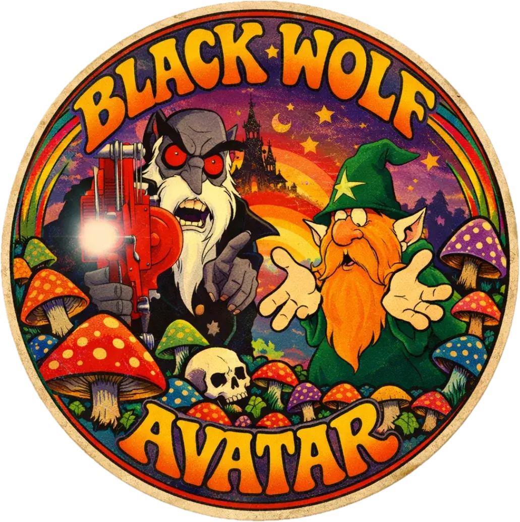 Black Wolf Avatar Liquid Culture & Agar | Culture Cave