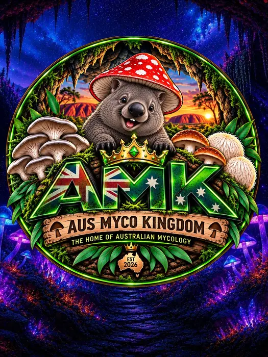 Aus Myco Kingdom logo