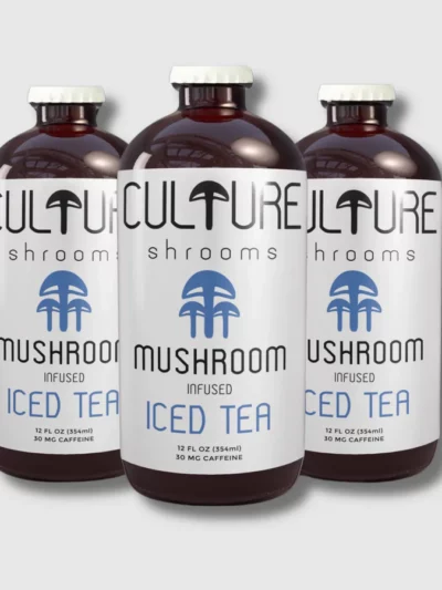 Iced Tea Infused with 100% Mushrooms | Made by Culture Shrooms, Long Beach CA