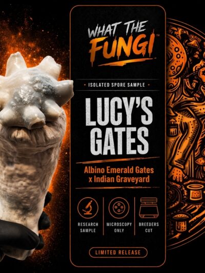 LUCY'S GATES (IG x AEG) 10cc Isolated Spore Sample
