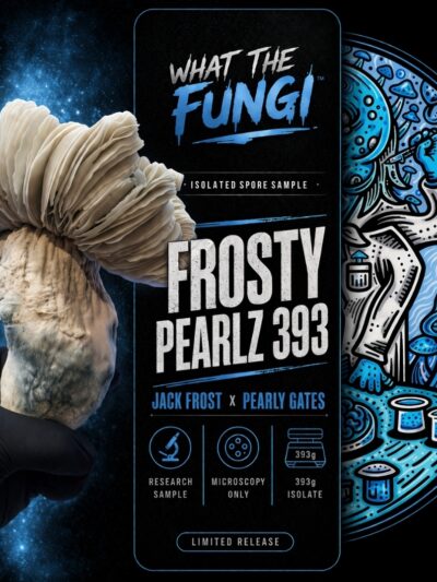 FROSTY PEARLZ 393 (Jack Frost x Pearly Gates) 10cc Isolated Spore Sample