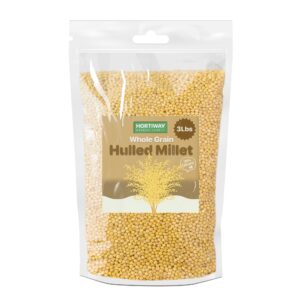 Bulk Hulled Millet Grain - 3lb, 20lb, 40lb, Pallet(2500lbs) Bag Variants