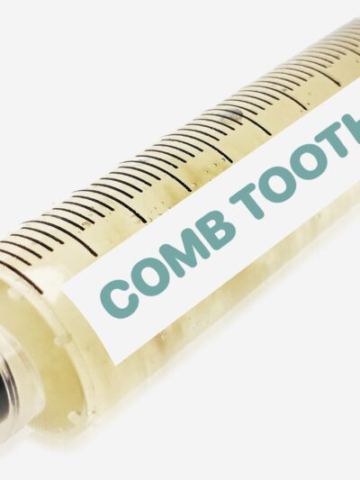 Comb Tooth Liquid Culture Syringe 10mL