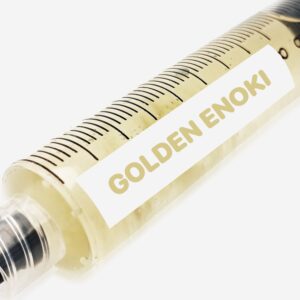 Golden Enoki Liquid Culture Syringe 10mL