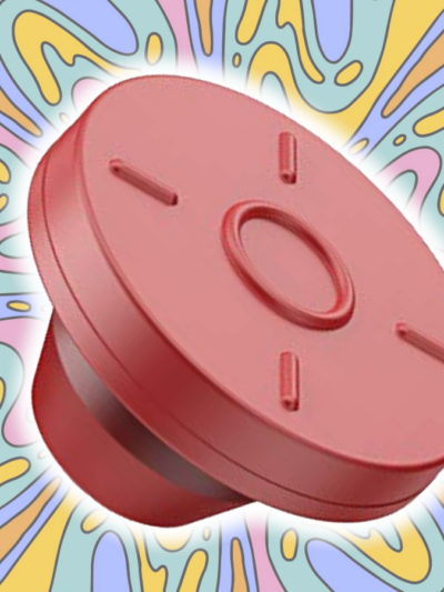 Rubber Injection Ports - High Temp - Autoclavable