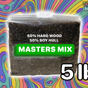 Masters Mix Mushroom Substrate - Hard Wood & Soy Hulls
