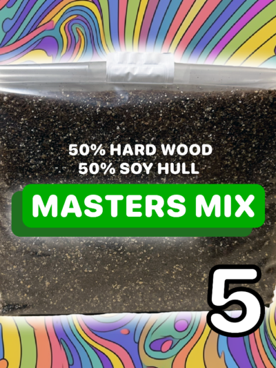 Masters Mix Mushroom Substrate - Hard Wood & Soy Hulls