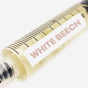 White Beech Liquid Culture Syringe 10mL