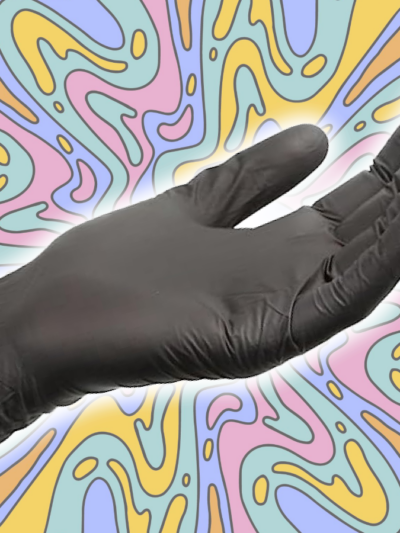 Black Nitrile Gloves ( 4 Mil ) - Heavy Duty - Chemical Resistant