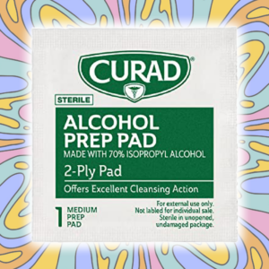 Alcohol Prep Pads - 70% Alcohol - 100 Count